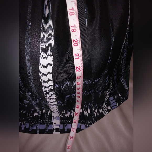 🐘 Women's Small BeBop navy and black patterned dress - Picture 4 of 8